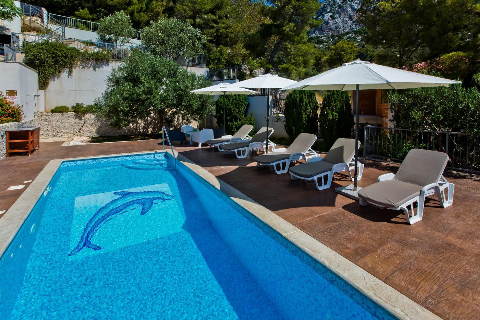 Luxurious Apartments Maslina With Beach Милна Экстерьер фото