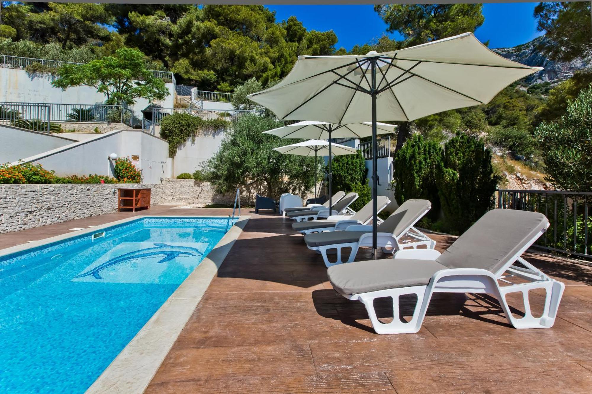 Luxurious Apartments Maslina With Beach Милна Экстерьер фото